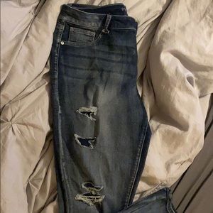 Maurices distressed jeans size XL